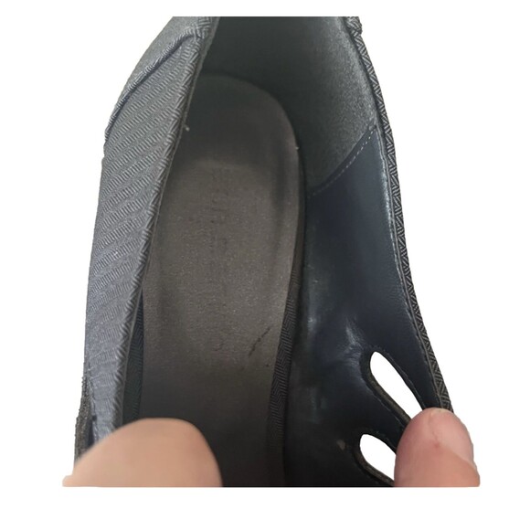 Ann marino Retro Ribbon Toe Tear Drop Cut Out Pumps Size 8 - Picture 2 of 9